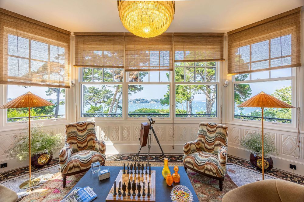 Villa Haute Guais Dinard - Salon