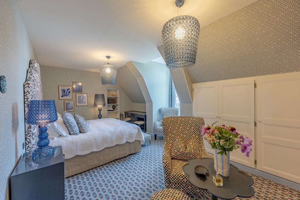 Villa Haute Guais Dinard - Chambre Prestige &laquo; Victoria